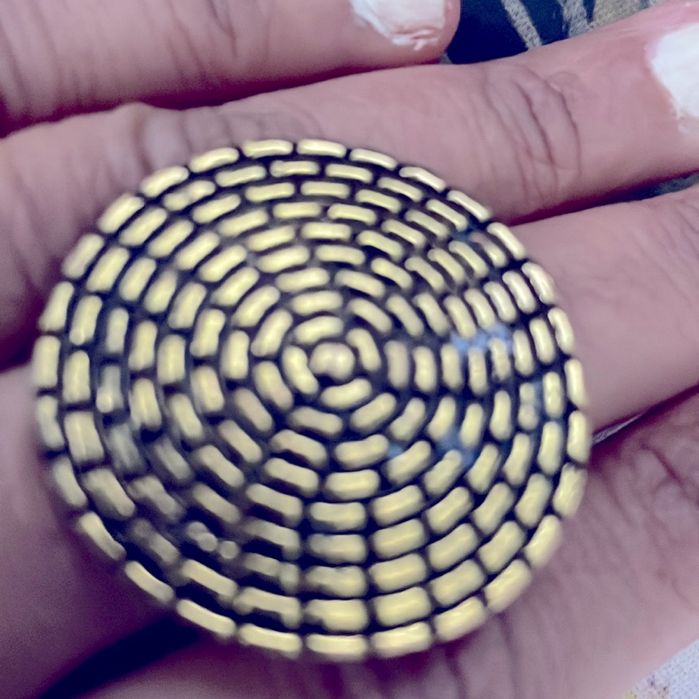 Antique Cinnamon Swirl Ring